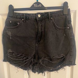 Top Shop denim shorts sz 8